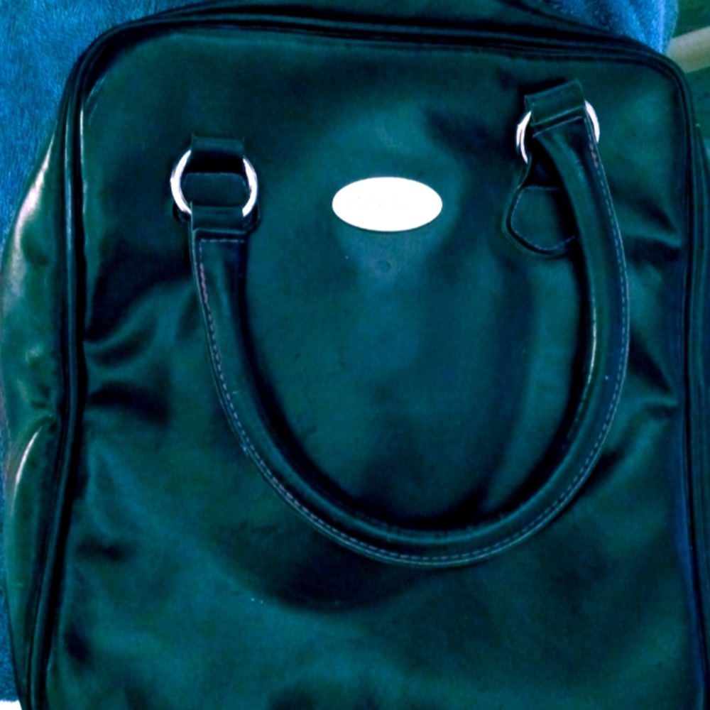 Cookie lee leather makeup bag